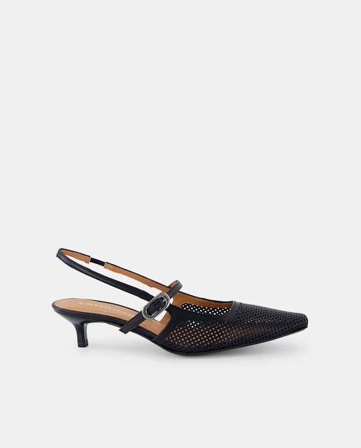 Imagen 0 de ZAPATO DE TACÓN, DESTALONADO PERFORADO