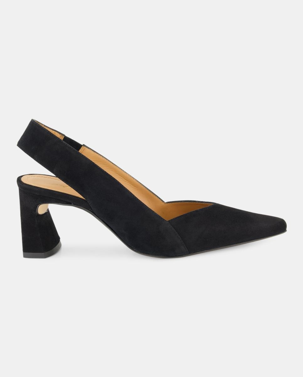 Imagen 0 de Zapatos de tacón ancho de mujer destalonados