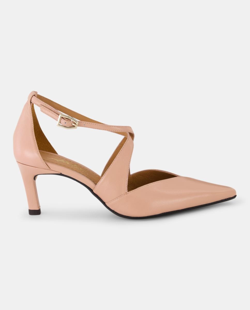Imagen 0 de Zapatos de tacón de mujer con cruzado