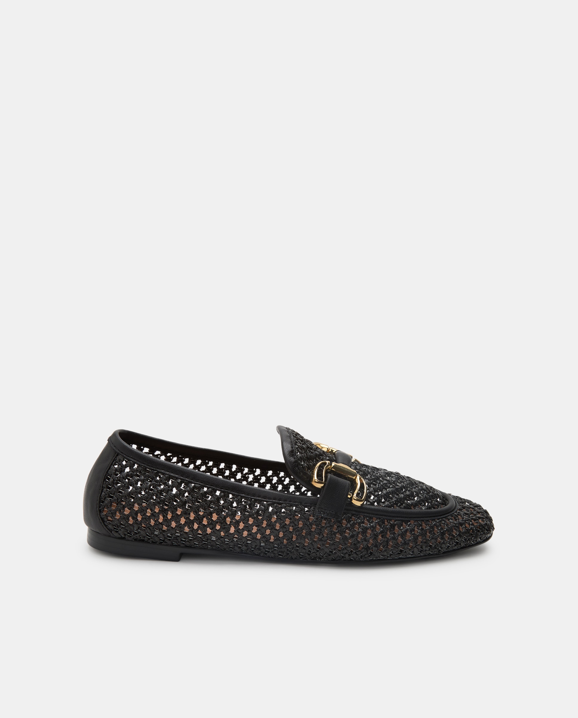 Imagen 0 de ZAPATO PLANO, MOCASÍN TEJIDO CON ADORNO