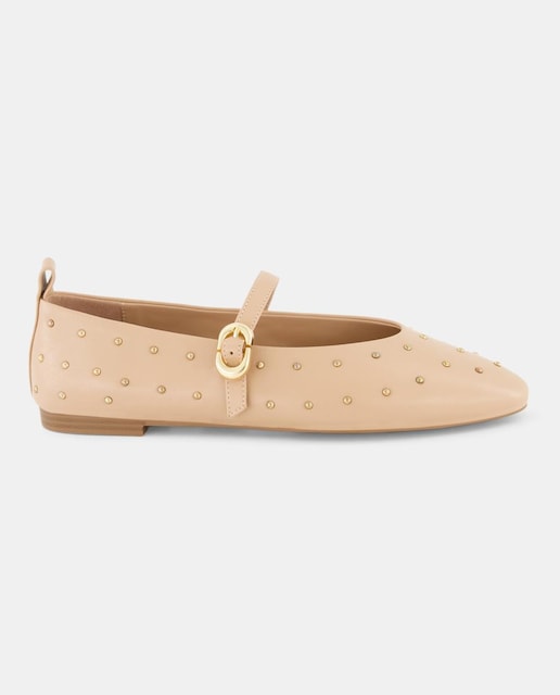 Imagen 0 de Zapatos planos de mujer con pulsera con tachas