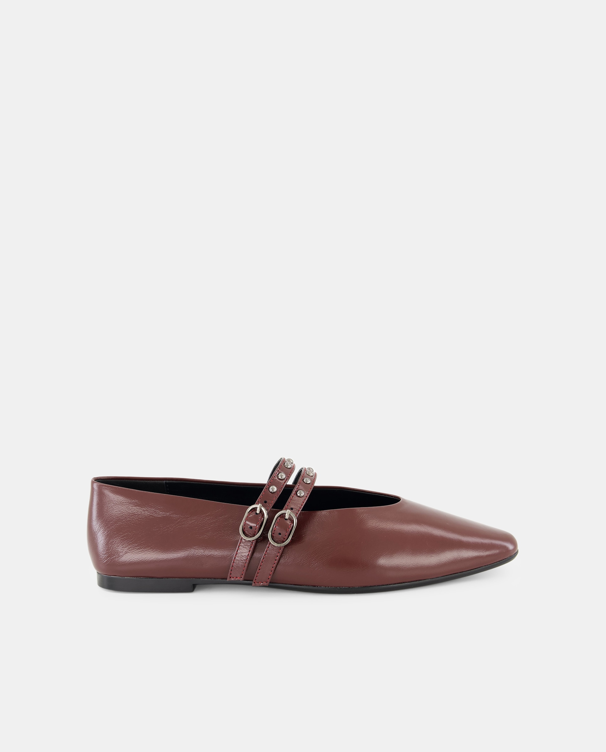 Imagen 0 de Zapatos planos demujer con doble hebilla rock