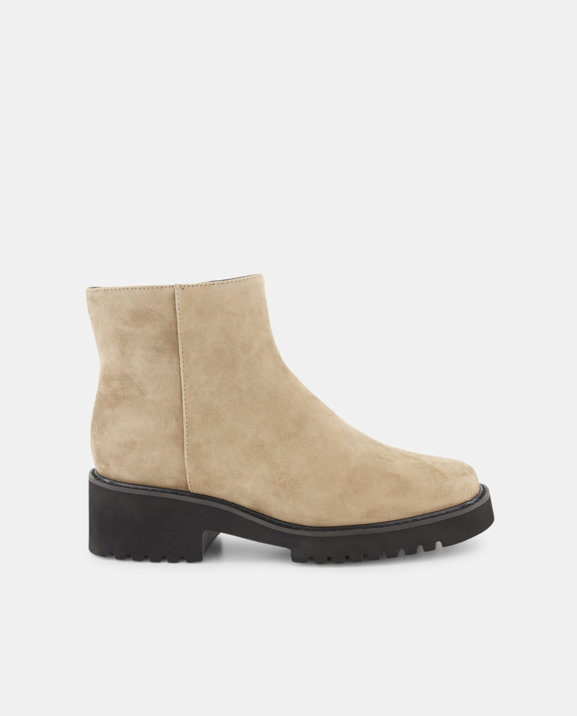 Imagen 0 de Botines de mujer con tacón y pespuntes