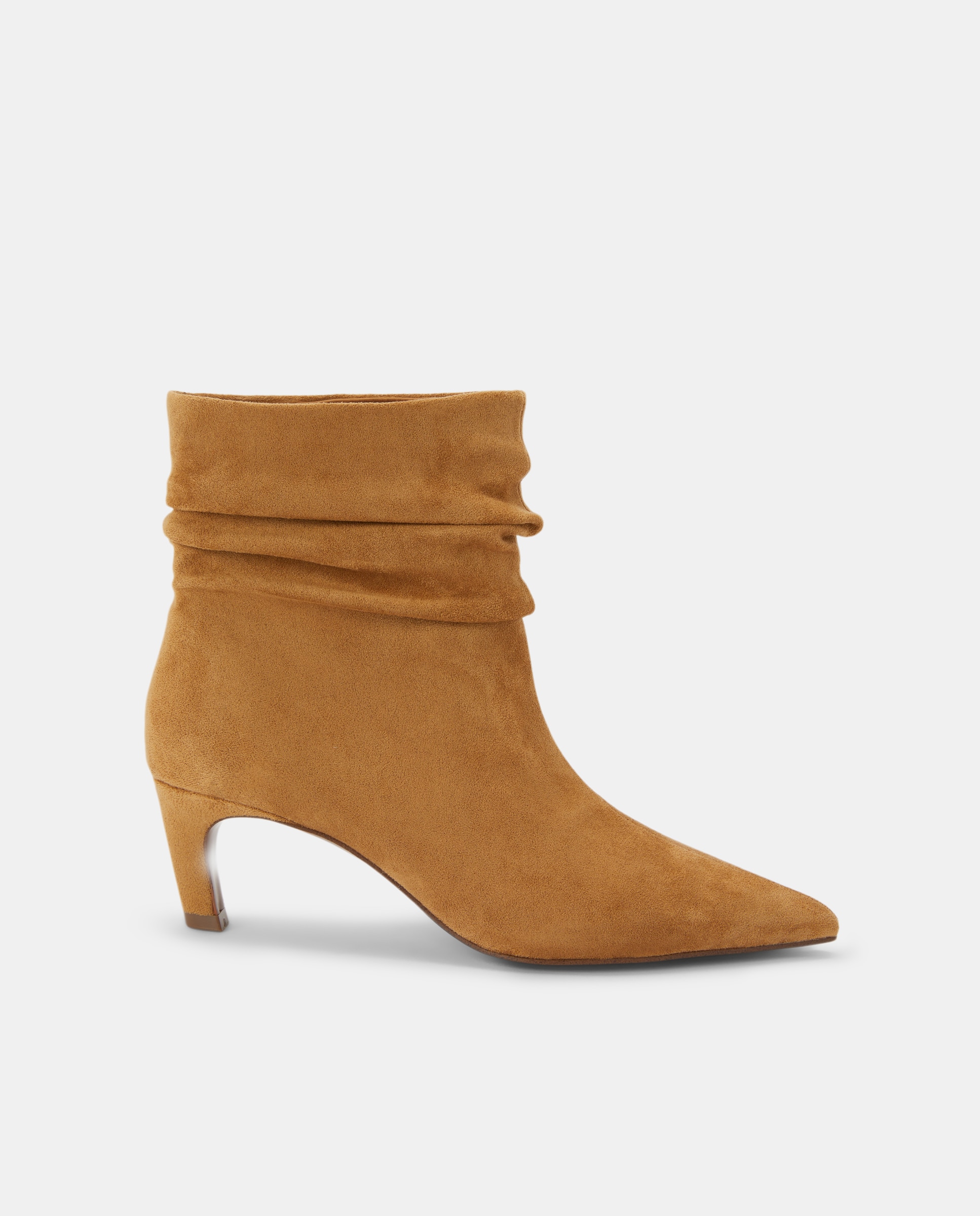 Imagen 0 de Botines de mujer con tacón y efecto arrugado