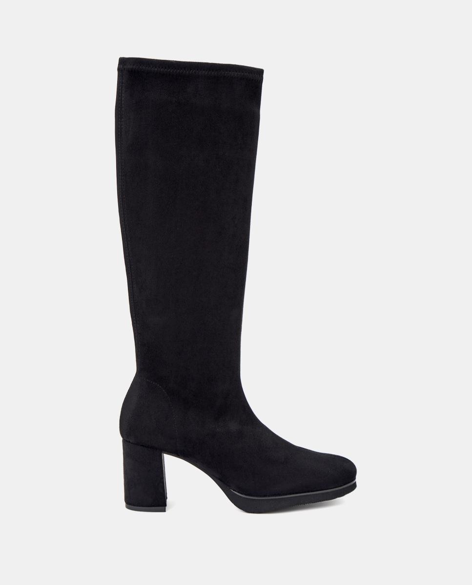 Imagen 0 de Bota de tacón y plataforma de mujer