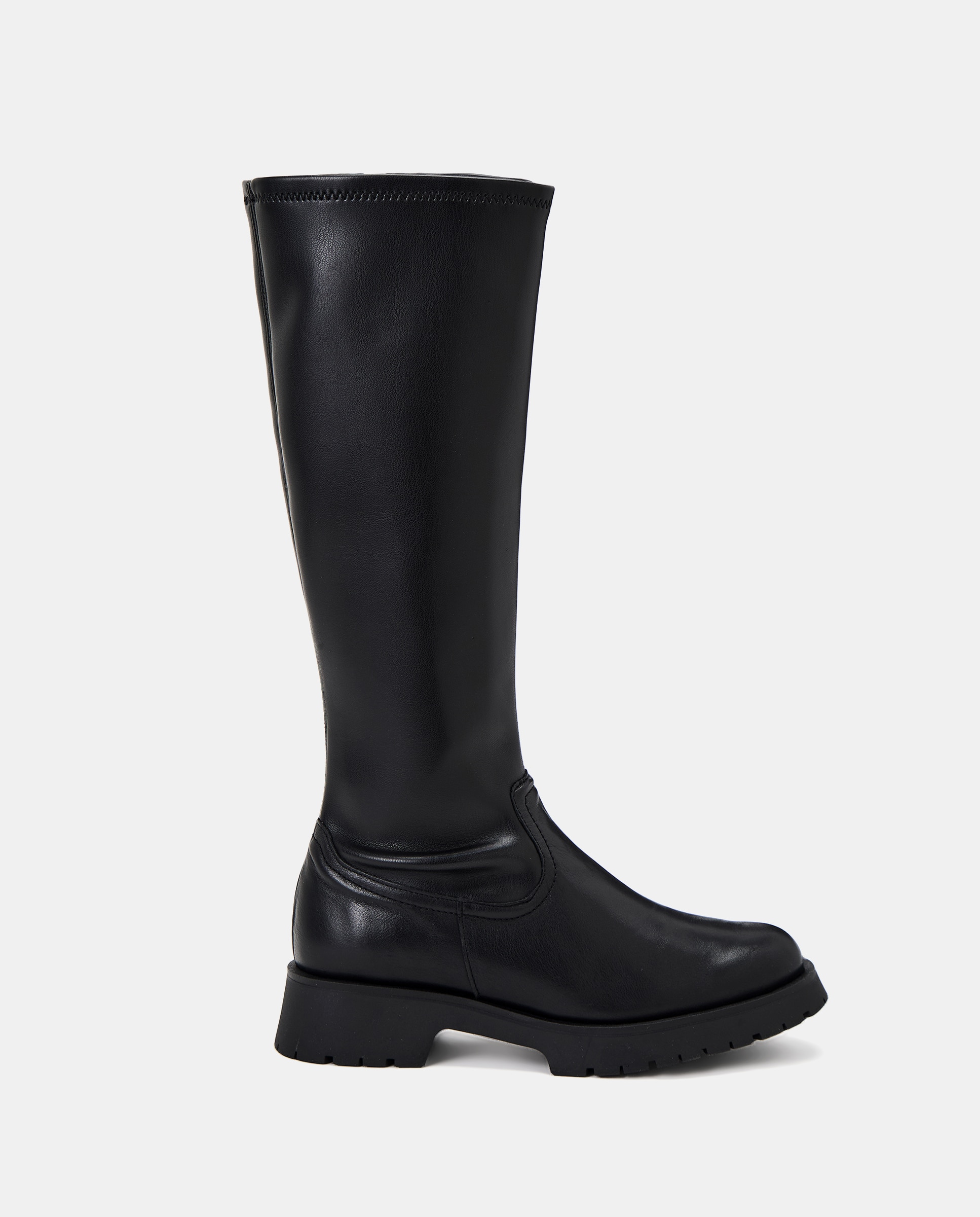 Imagen 0 de Botas de mujer con elástico y tacón bloque