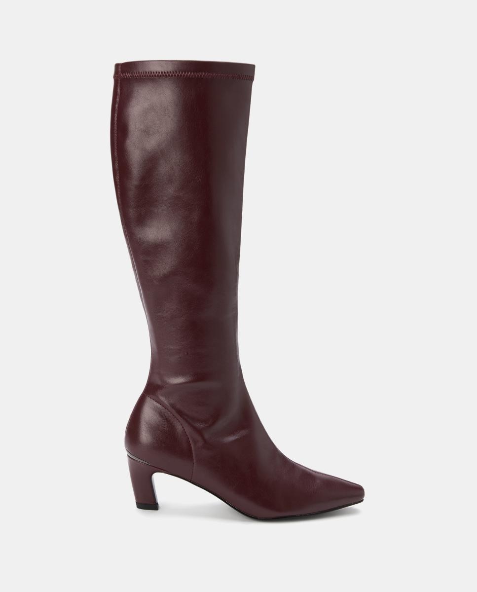 Imagen 0 de Botas elásticas de tacón de mujer