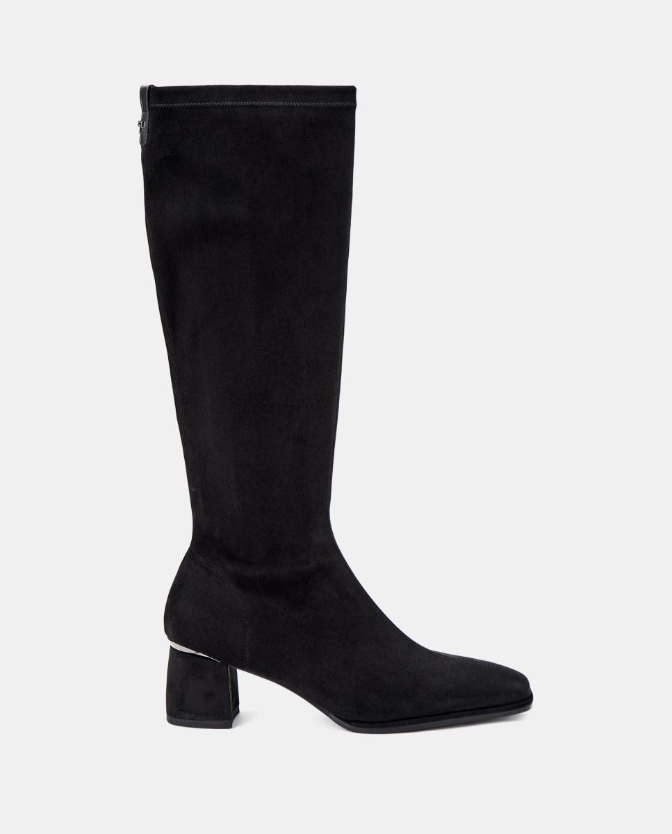 Imagen 0 de Bota de mujer elástico de tacón medio