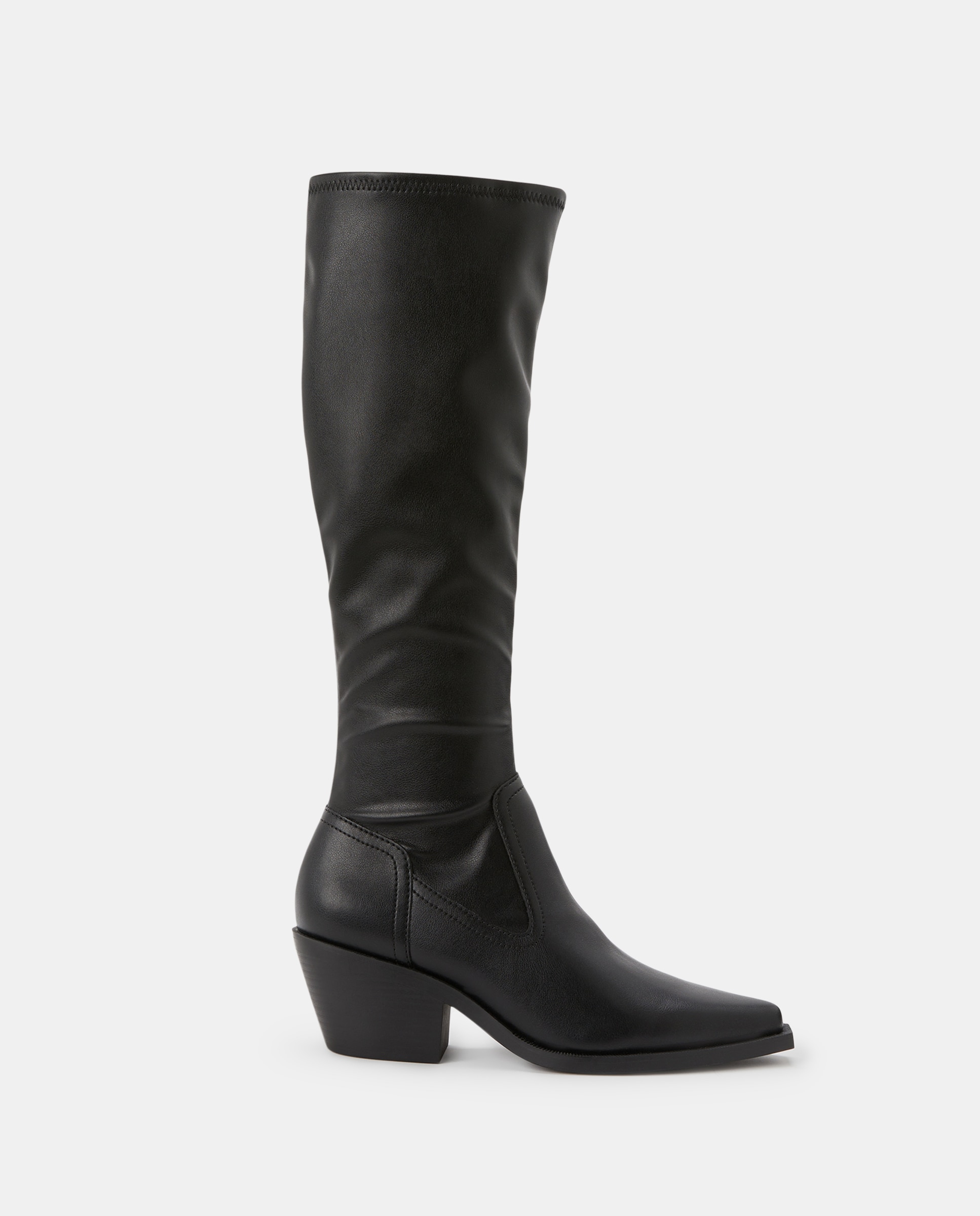 Imagen 0 de Botas de tacón de mujer estilo cowboy