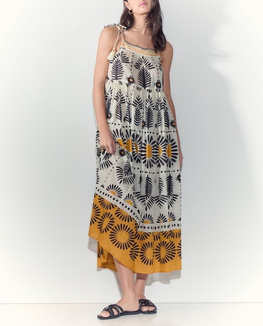 Imagen 0 de Vestido playa étnico