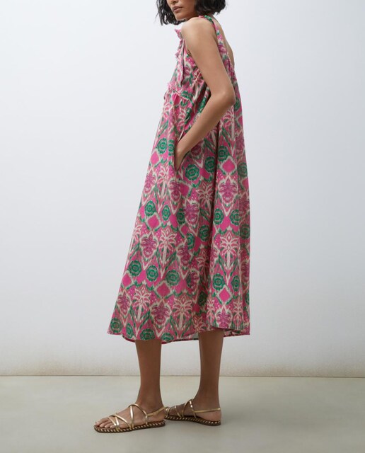 Imagen 0 de VESTIDO PLAYA LARGO ESTAMPADO