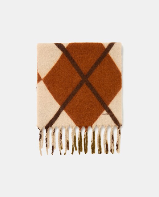 Imagen 0 de Bufanda con rombos de colores