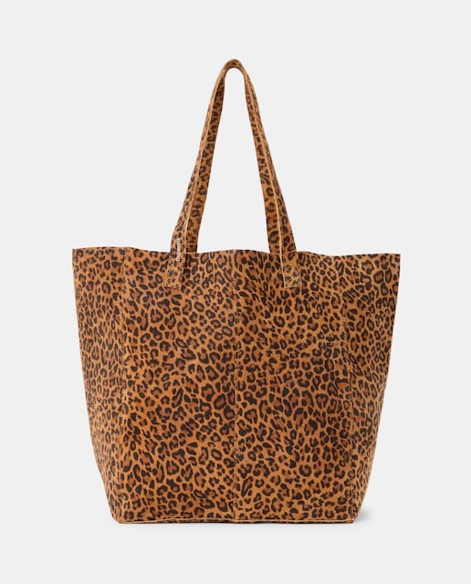 Imagen 0 de Bolso shopper de piel animal print