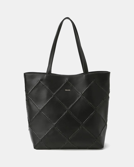 Imagen 0 de Bolso shopper con detalle trenzado