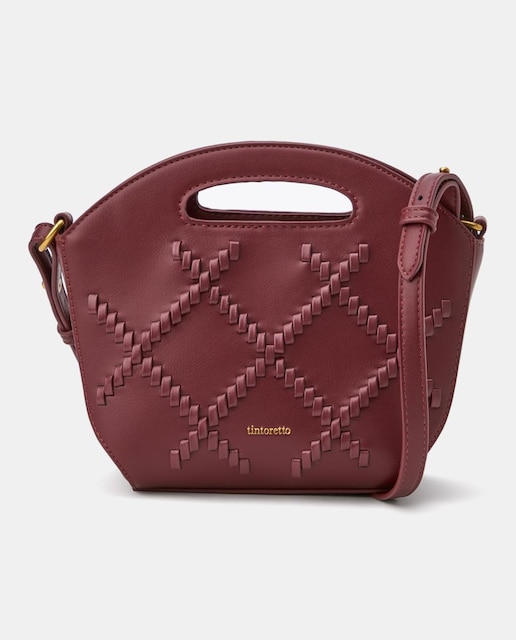 Imagen 0 de Bolso bandolera con detalle trenzado