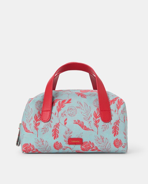 Imagen 0 de Neceser grande floral con asa