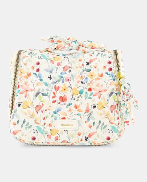 Imagen 0 de Neceser con percha con estampado floral