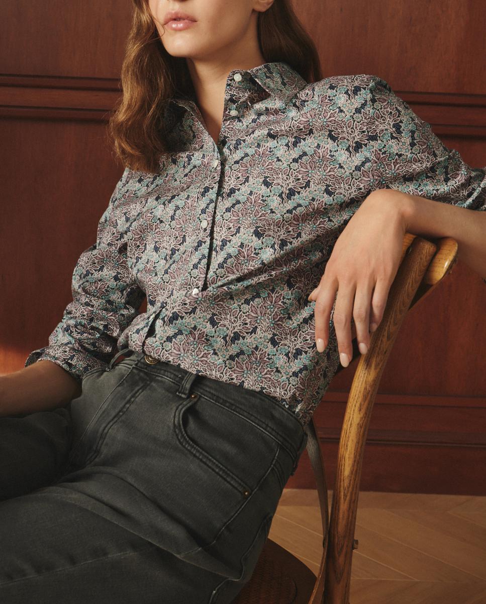 Imagen 0 de Camisa de mujer manga larga
