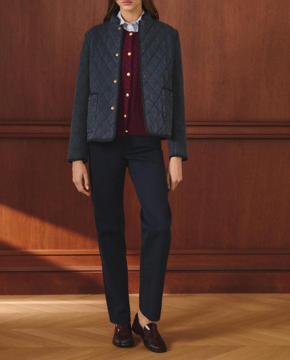 Imagen 0 de Austriaca de mujer denim acolchada
