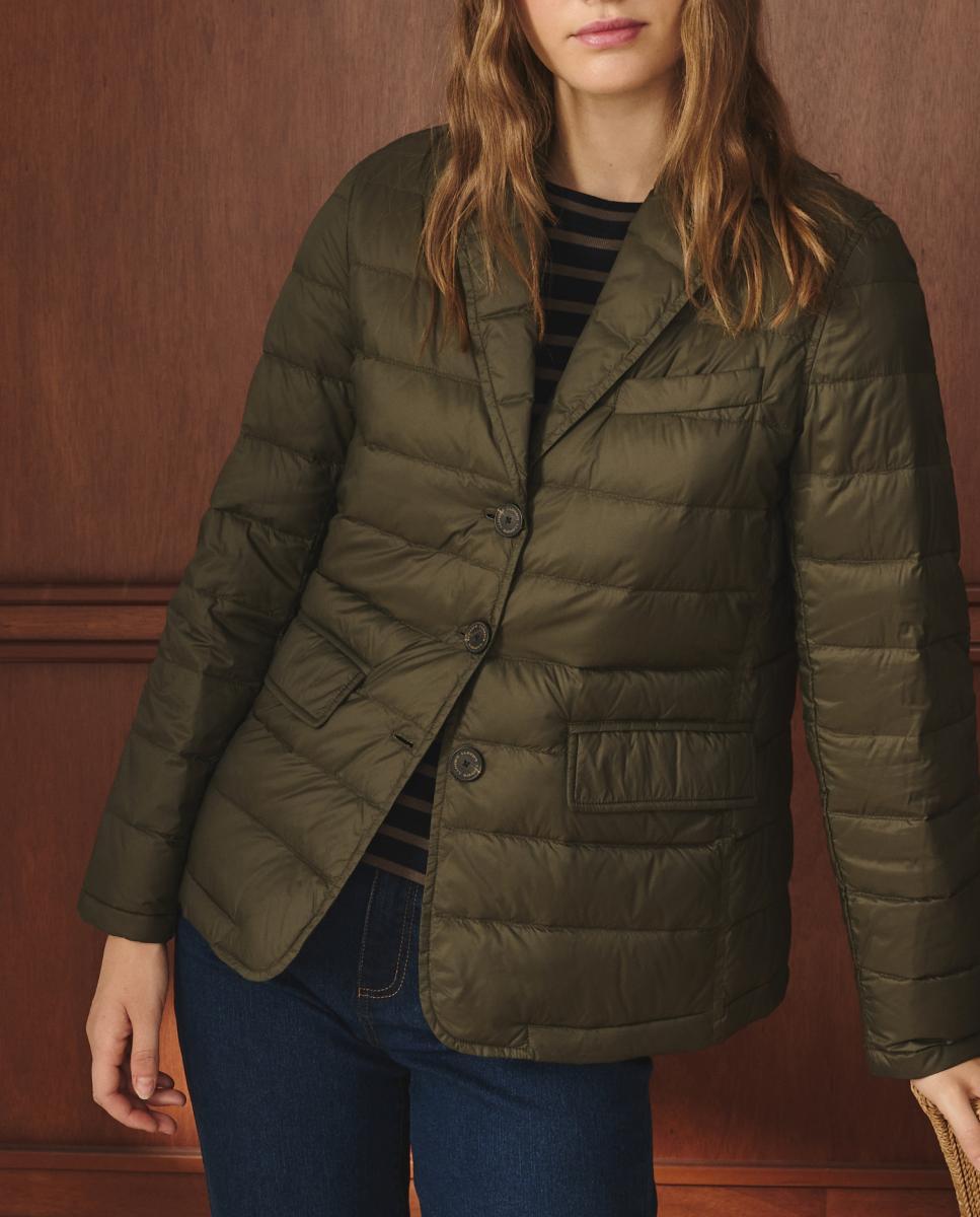 Imagen 0 de Chaqueta de mujer acolchada de plumón