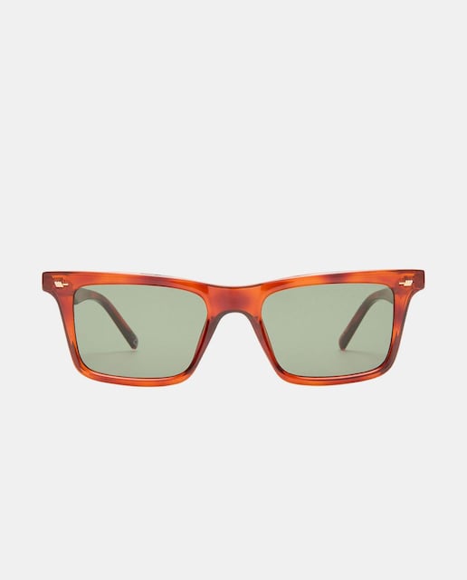 Imagen 0 de Gafa de sol unisex rectangular en inyectado con varilla metalica