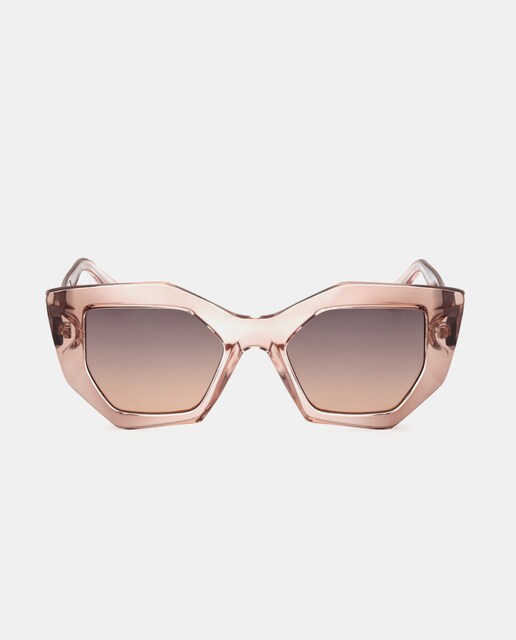 Imagen 0 de Gafas de sol de mujer geométricas en marrón claro