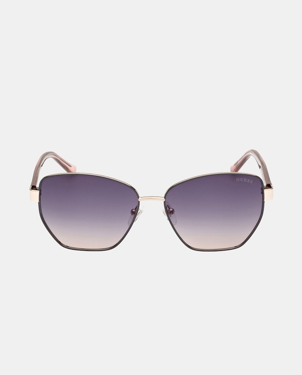 Imagen 0 de Gafas de sol geométricas en metal