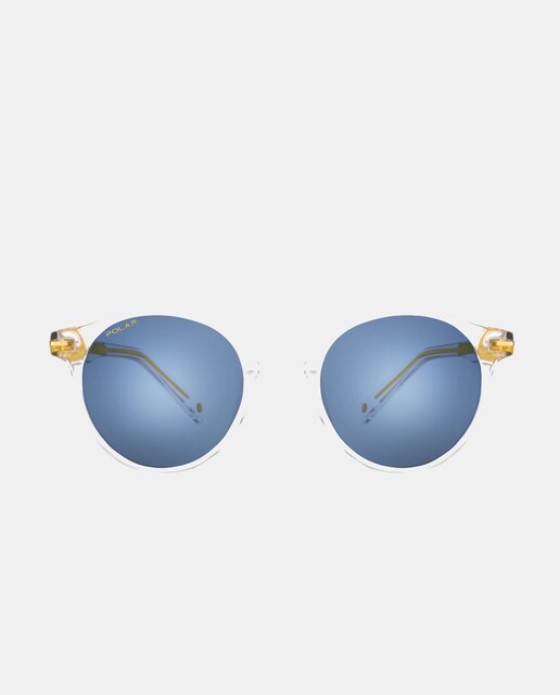 Imagen 0 de Gafas de sol unisex redonda en acetato con lente polarizada