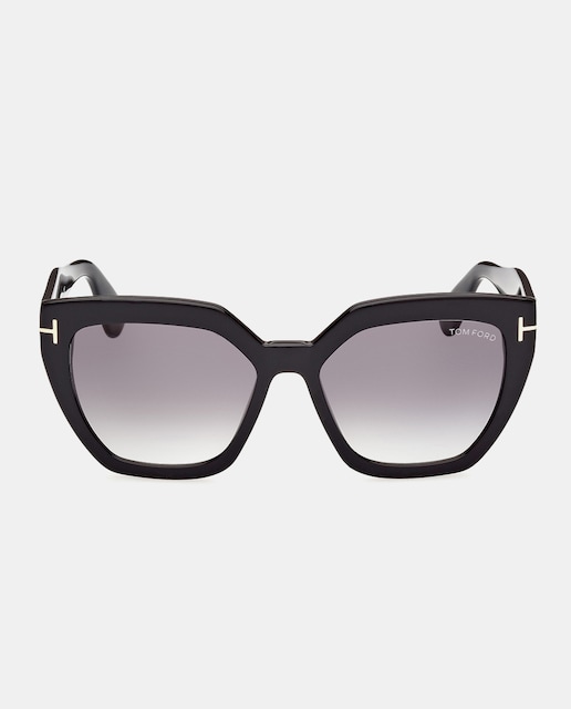 Imagen 0 de Gafas de sol de mujer cuadradas de acetato en negro