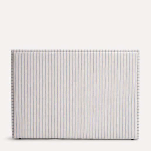 Cabecero doble de rayas con fondo beige Porto El Corte Inglés. Reacondicionado grado A