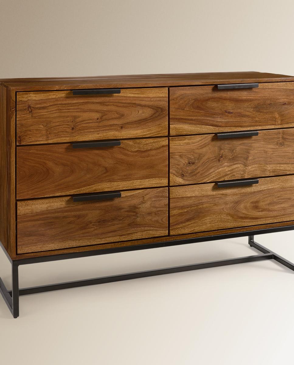 Imagen 0 de Cómoda de madera de palisandro con 6 cajones Bremen El Corte Inglés (Reacondicionado Grado B)