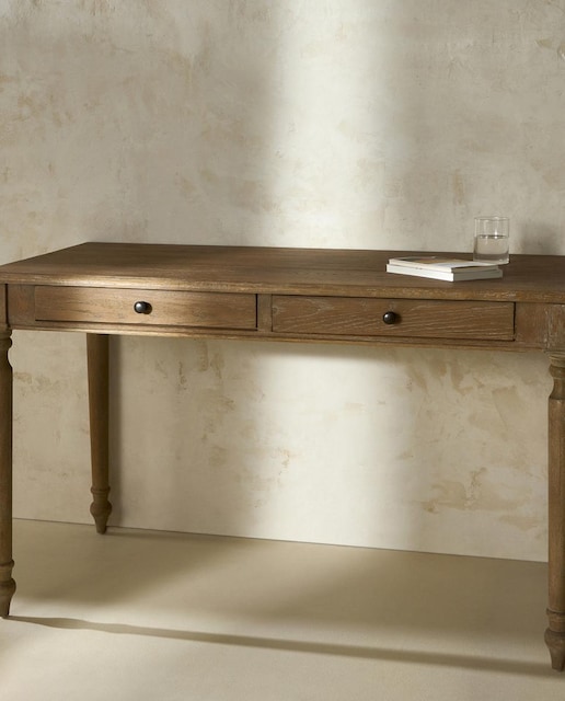 Imagen 0 de Escritorio de madera de roble Provenza El Corte Inglés (Reacondicionado Grado A)