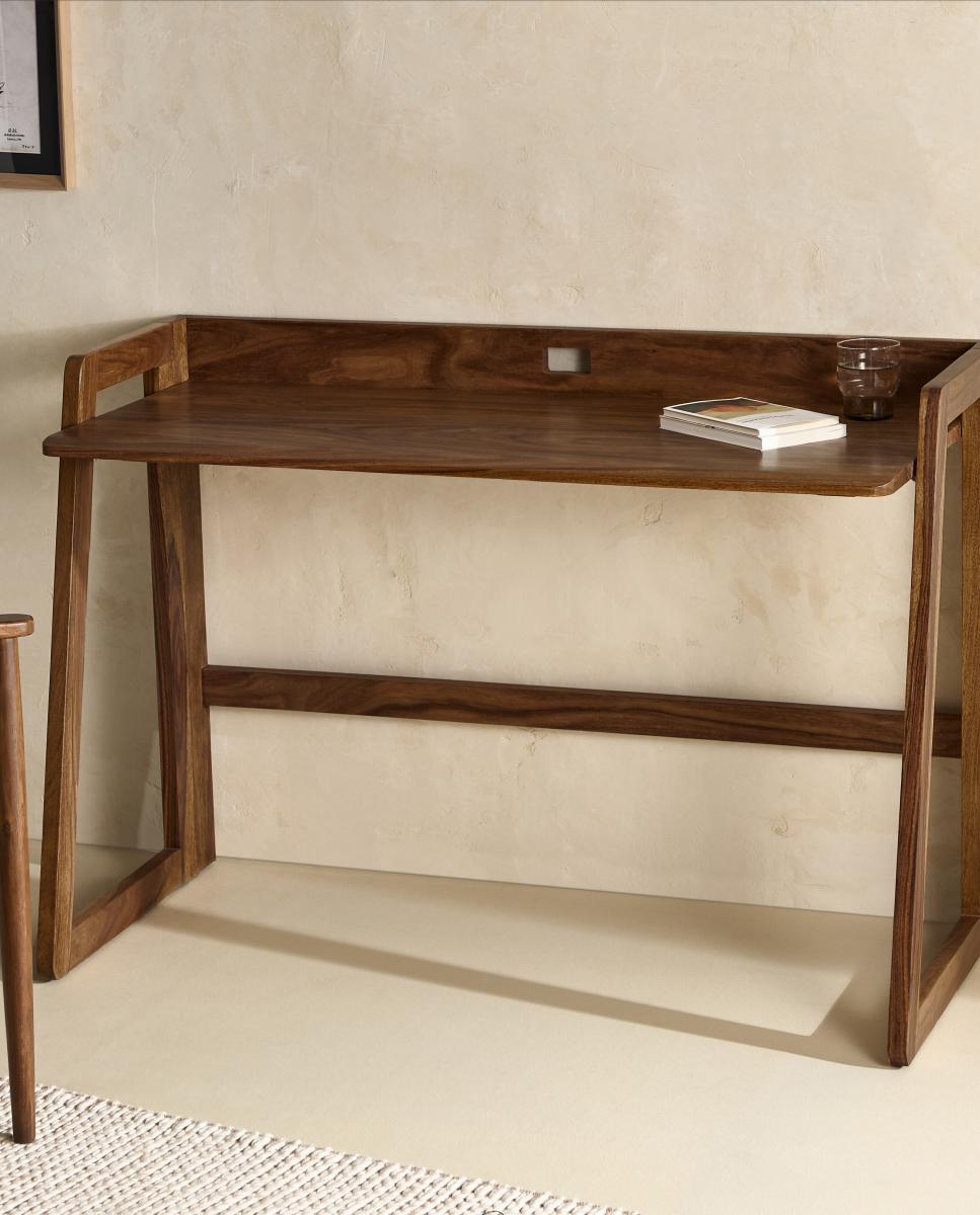 Imagen 0 de Escritorio plegable de madera de palisandro Marc El Corte Inglés (Reacondicionado Grado B)