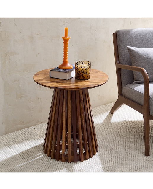Imagen 0 de Mesa auxiliar de madera de palisandro Bruno El Corte Inglés (Reacondicionado Grado B)