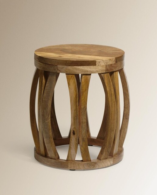 Imagen 0 de Mesa auxiliar de madera de mango Onda El Corte Inglés (Reacondicionado Grado B)
