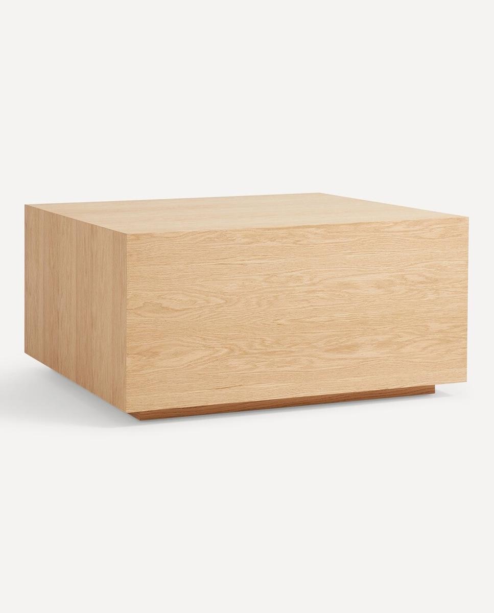 Imagen 0 de Mesa de centro cuadrada de madera de roble Ovar El Corte Inglés (Reacondicionado Grado A)