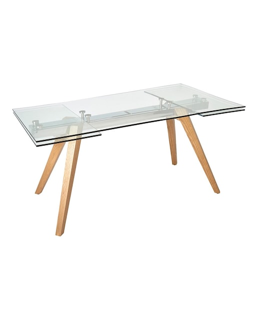 Imagen 0 de Mesa extensible de madera de roble Babylon (Reacondicionado Grado B)