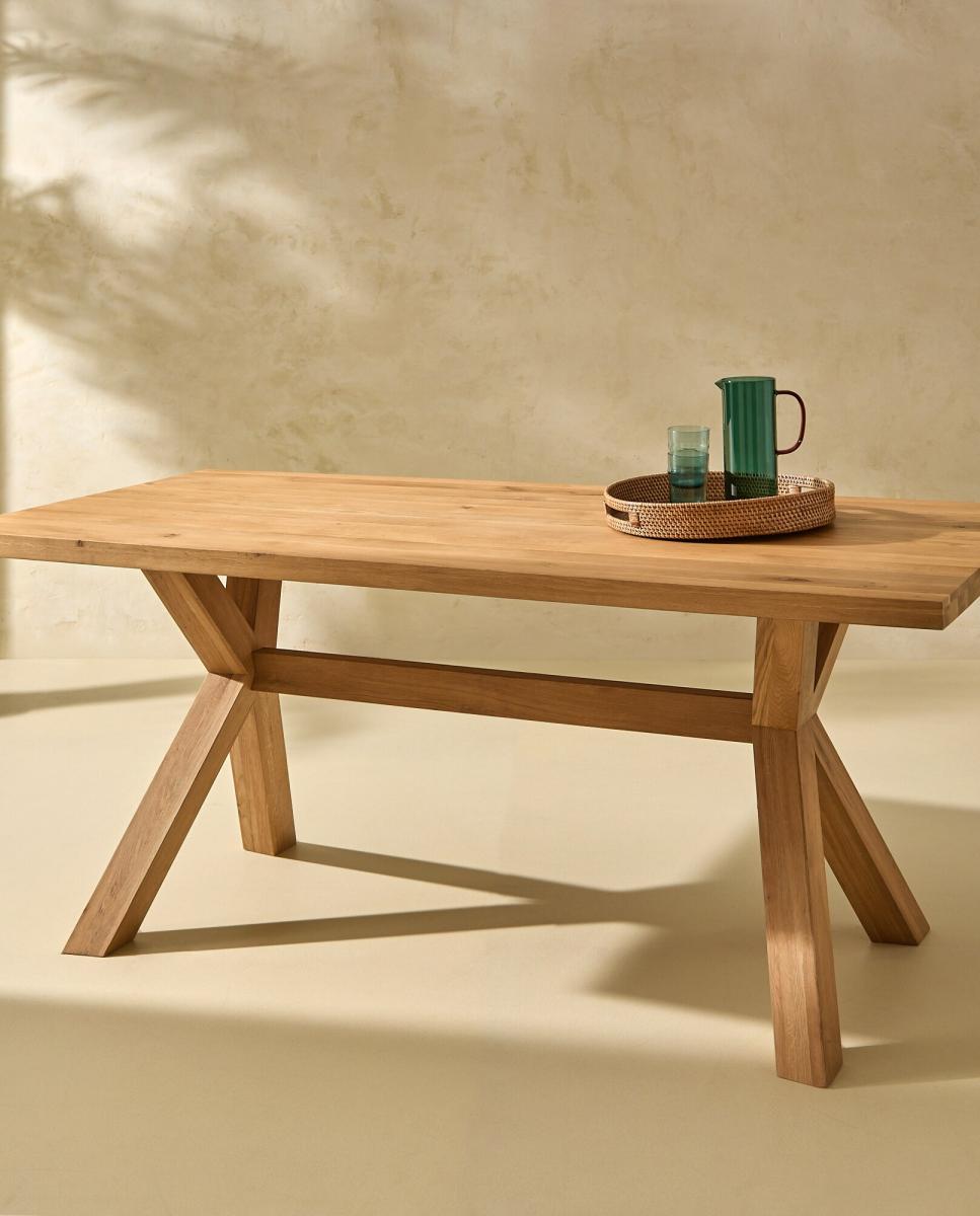 Imagen 0 de Mesa de madera de roble Lake (Reacondicionado Grado C)