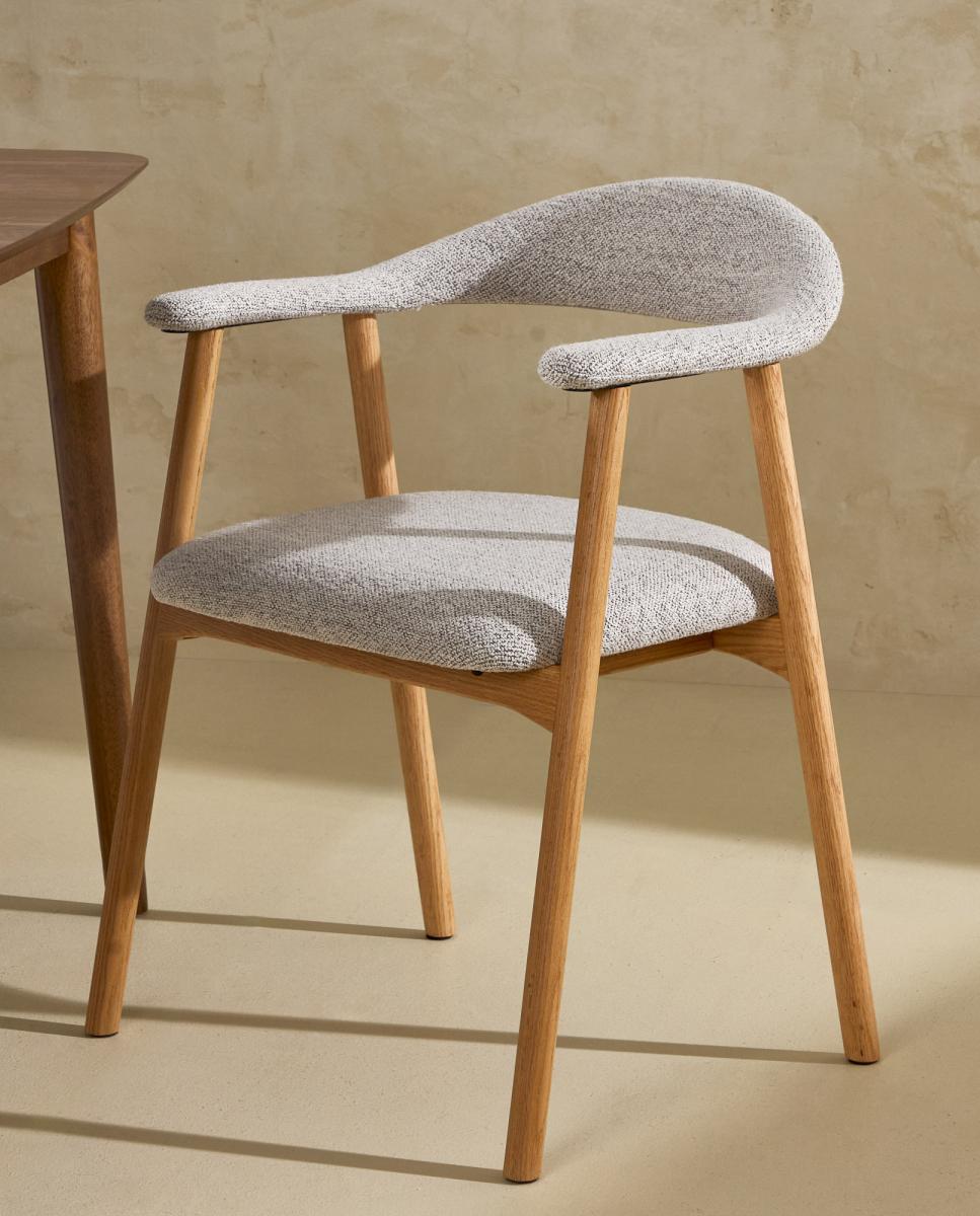 Imagen 0 de Silla de madera de roble Hugge (Reacondicionado Grado B)
