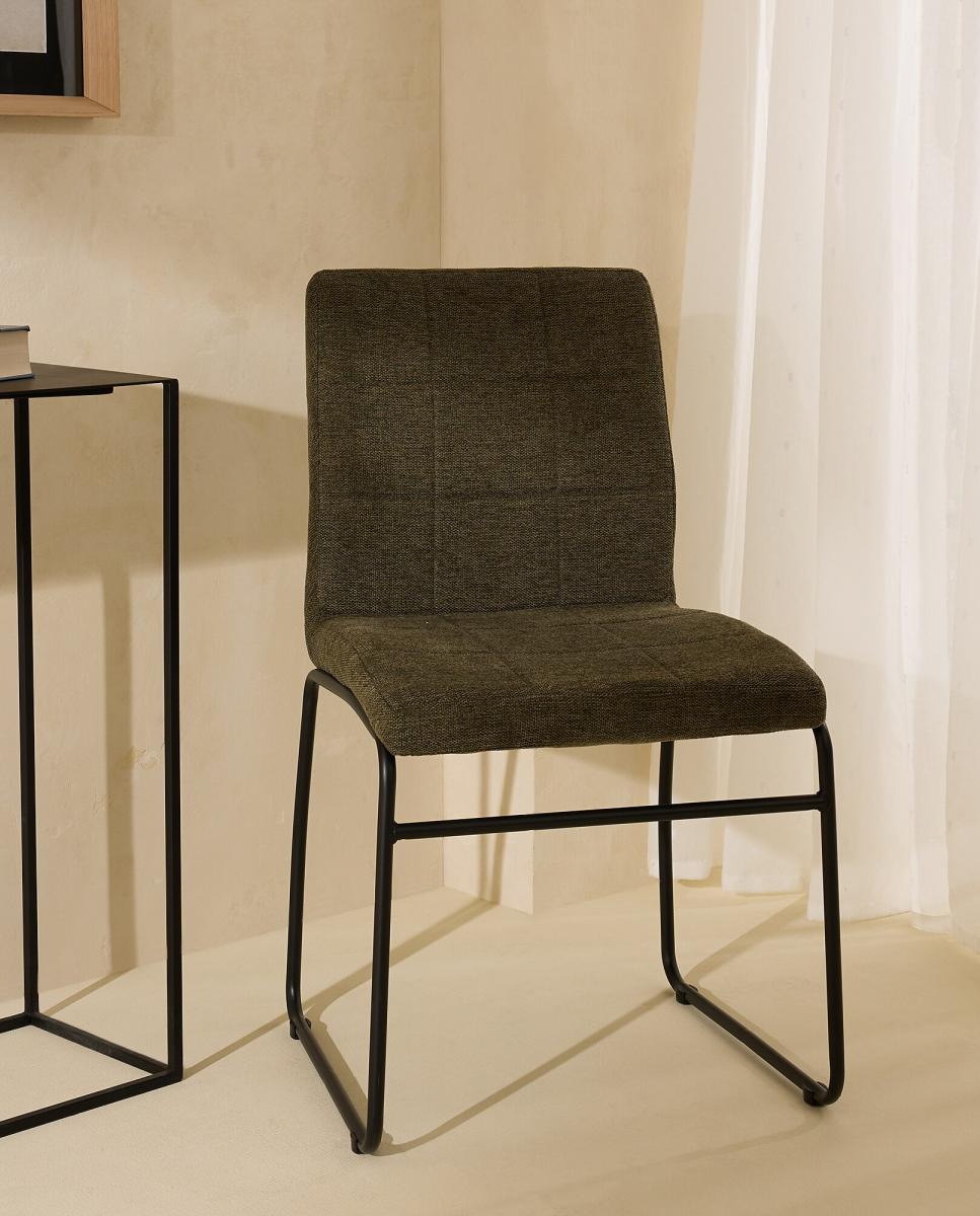 Imagen 0 de Silla tapizada Dakota (Reacondicionado Grado B)