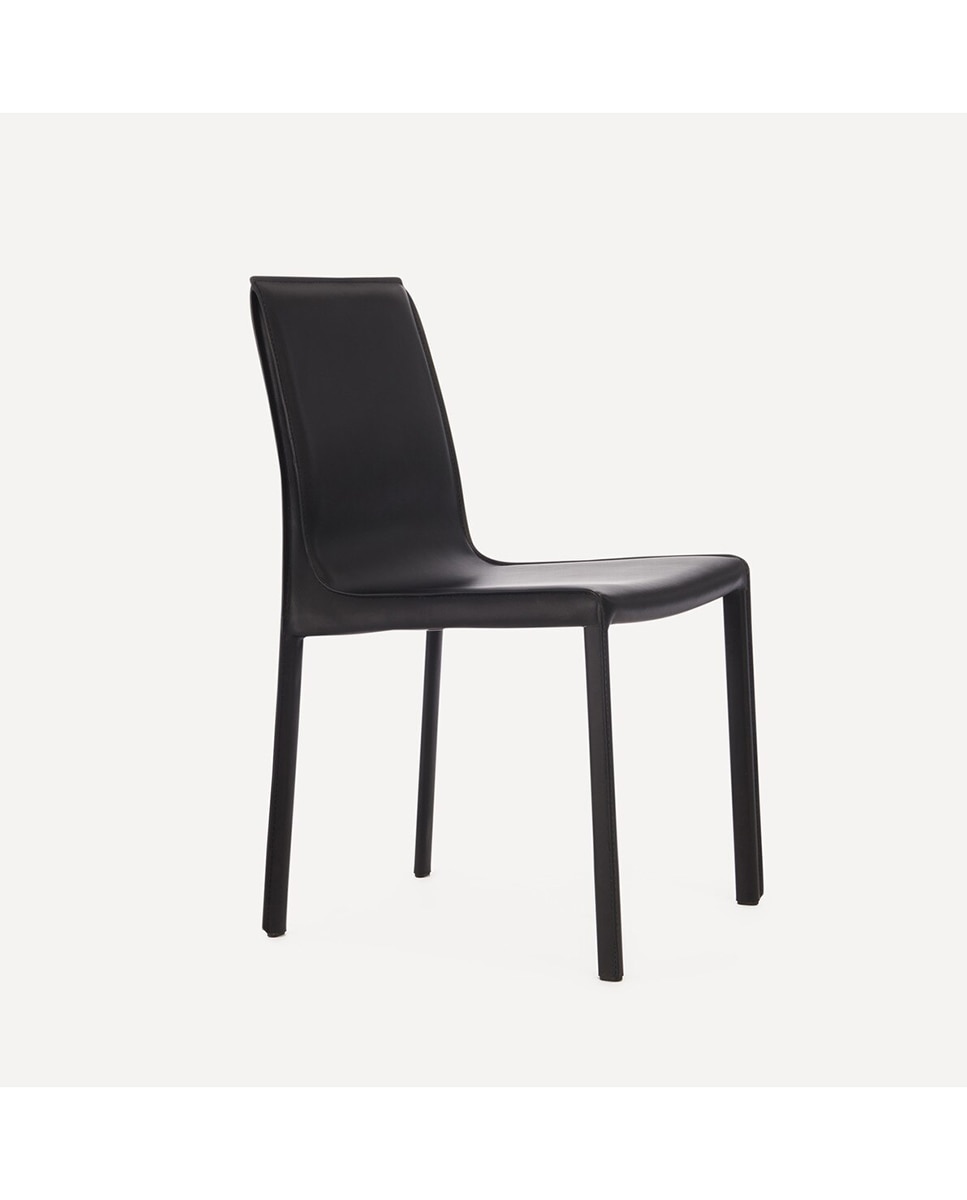 Imagen 0 de Silla de piel regenerada Módena (Reacondicionado Grado B)