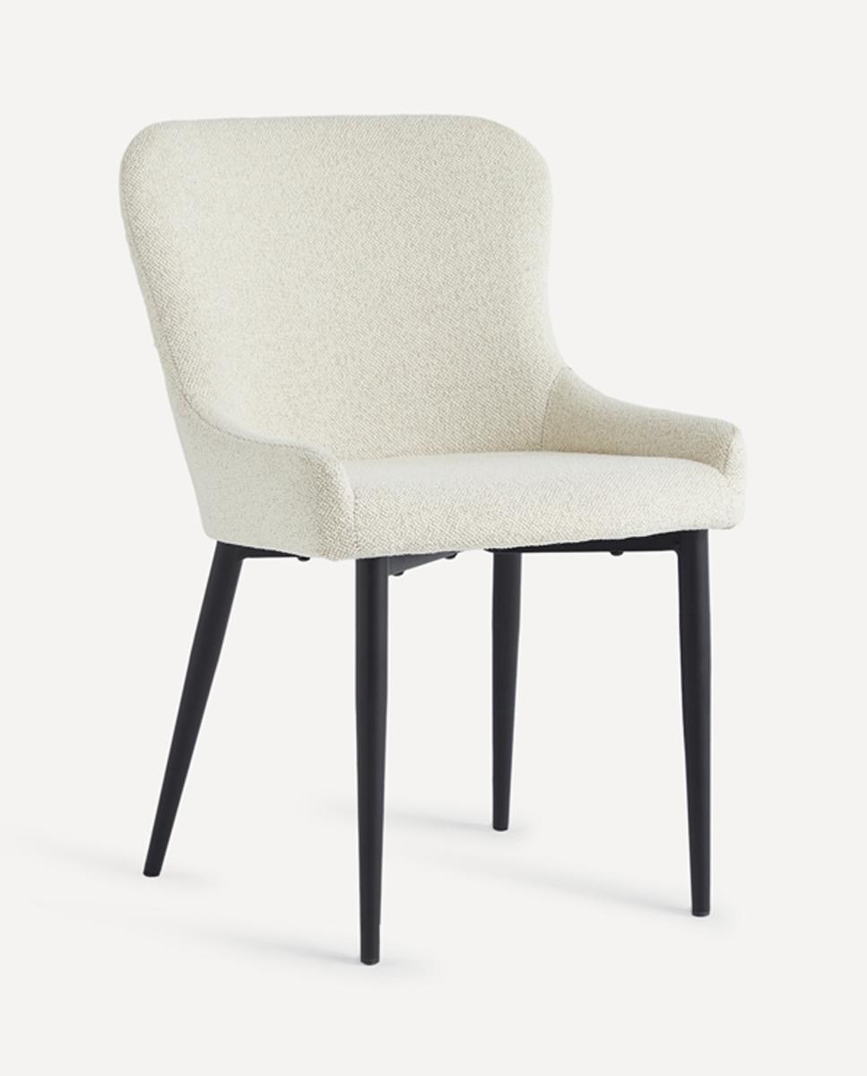 Imagen 0 de Silla en tejido bouclé Gabo (Reacondicionado Grado B)
