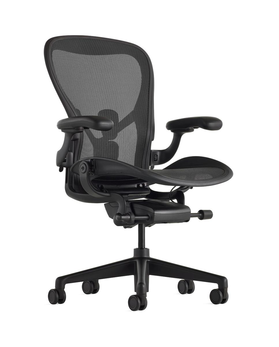 Imagen 0 de Silla de escritorio ergonómica Aeron Onyx Herman Miller (Reacondicionado Grado B)