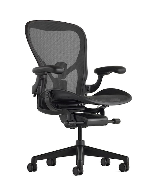Imagen 0 de Silla de escritorio ergonómica Aeron Onyx Herman Miller (Reacondicionado Grado B)