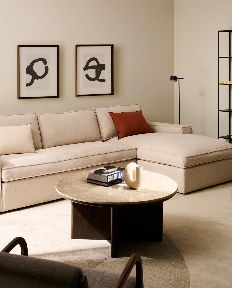 Imagen 0 de Sofá de 5 plazas con chaiselongue derecha Alice (Reacondicionado Grado C)