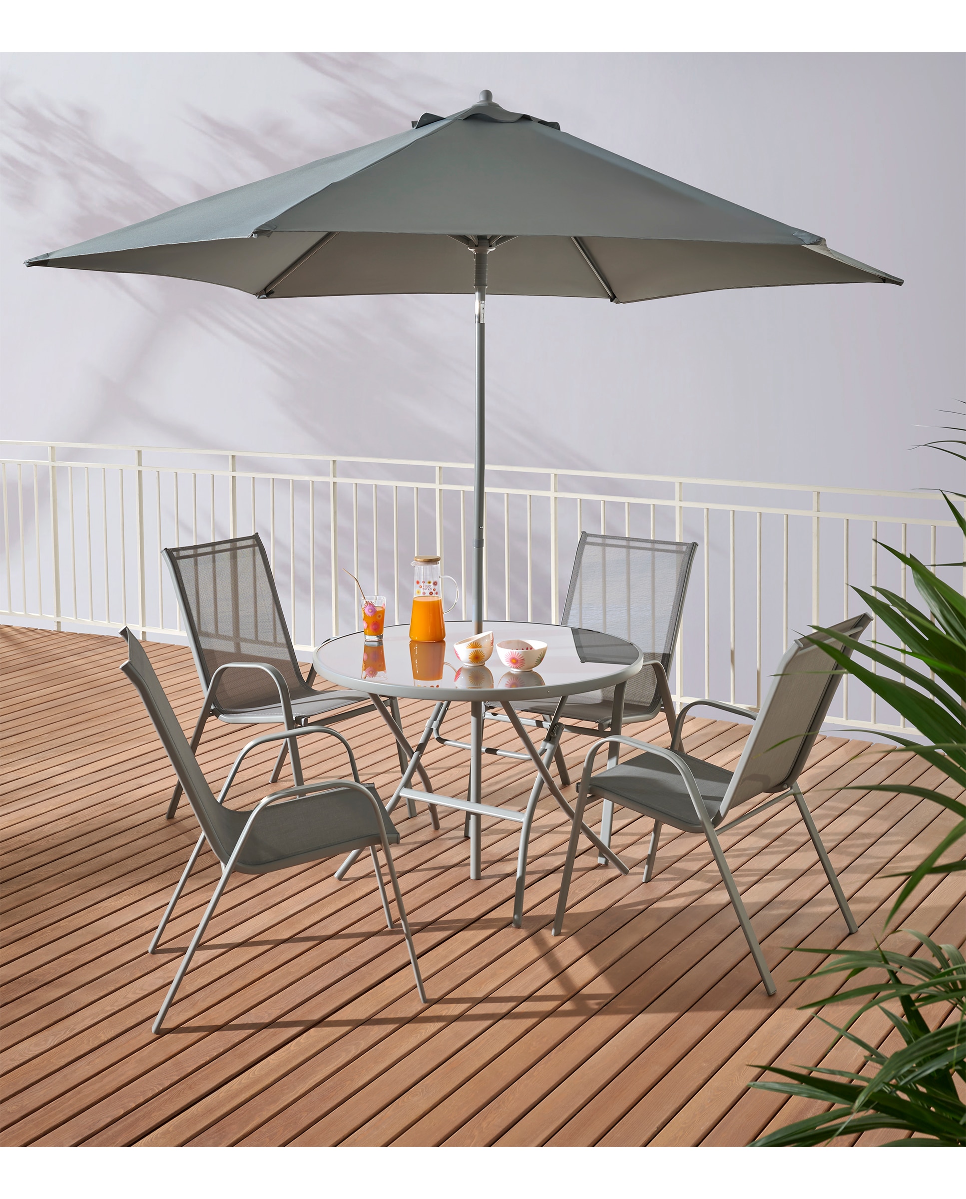 Imagen 0 de Conjunto de comedor de jardín Algarve Basics El Corte Inglés (Reacondicionado Grado B)