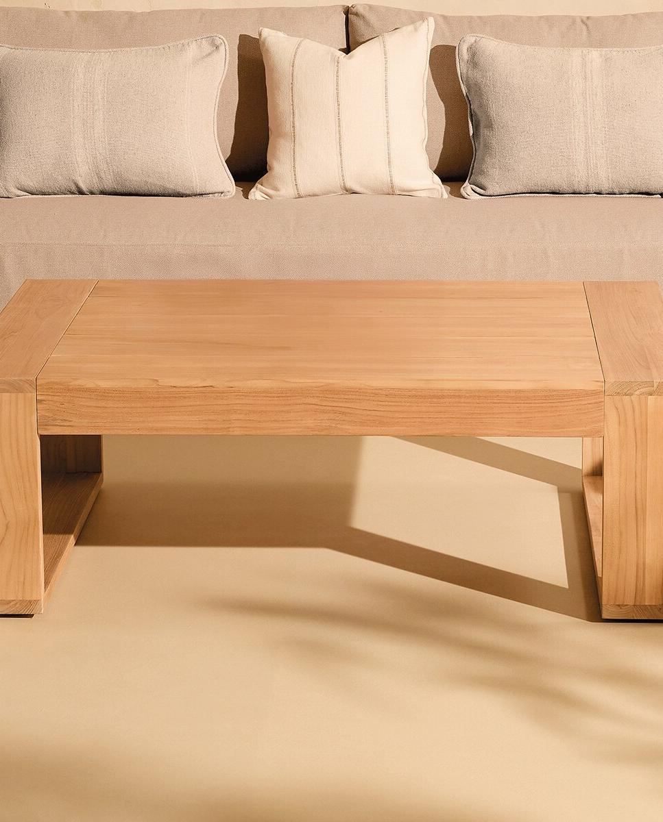 Imagen 0 de Mesa de centro de jardín de madera de teca Formentor El Corte Inglés (Reacondicionado Grado B)