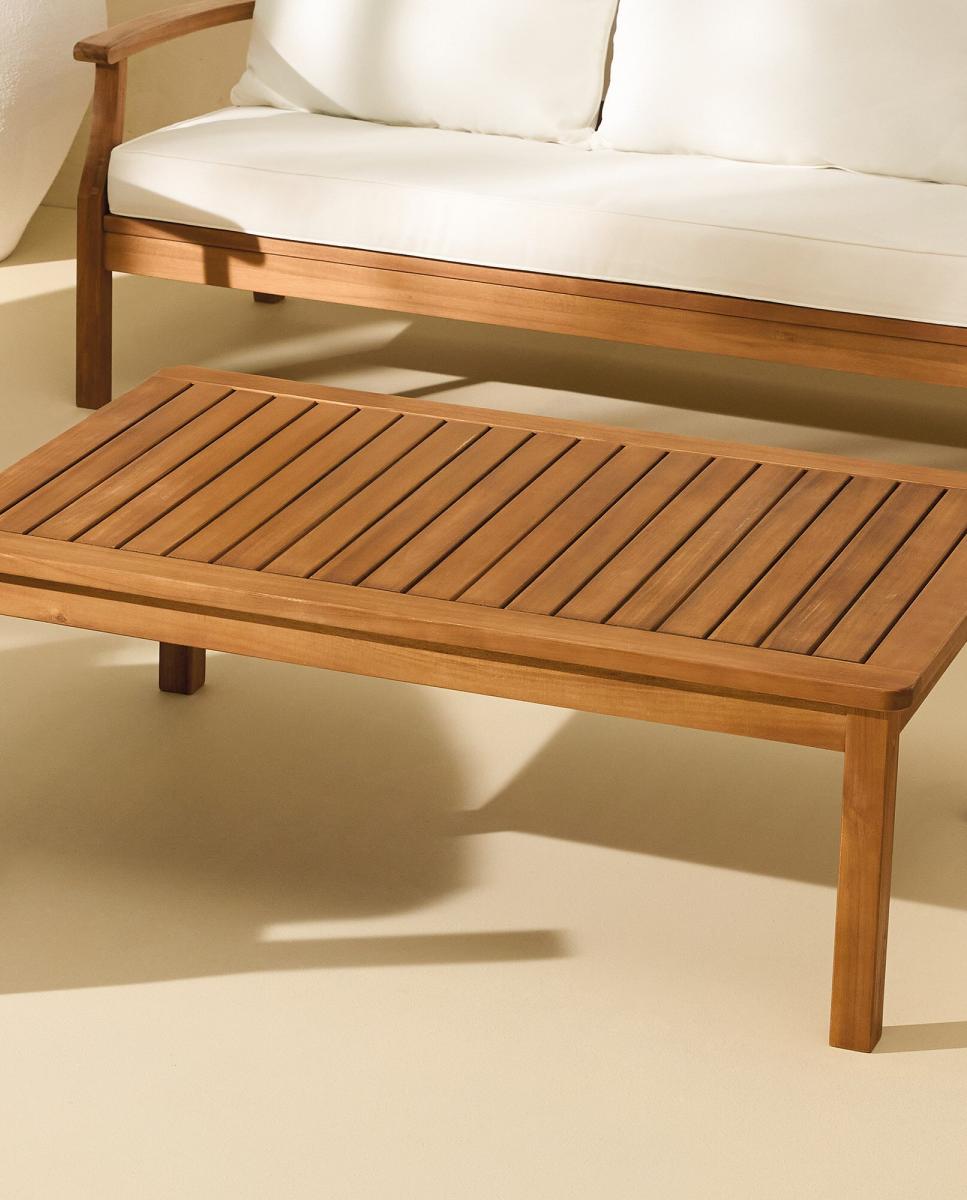 Imagen 0 de Mesa de centro de jardín de madera de acacia Baiona El Corte Inglés (Reacondicionado Grado B)