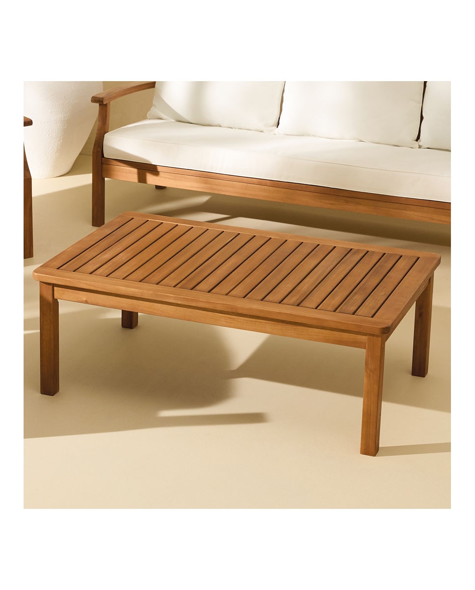 Imagen 0 de Mesa de centro de jardín de madera de acacia Baiona El Corte Inglés (Reacondicionado Grado B)