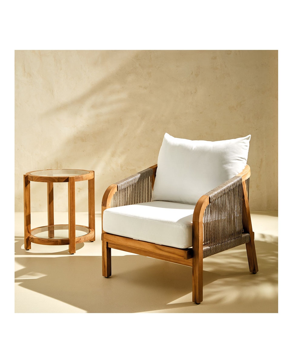 Imagen 0 de Sillón de jardín de madera de teca Kansas El Corte Inglés (Reacondicionado Grado B)